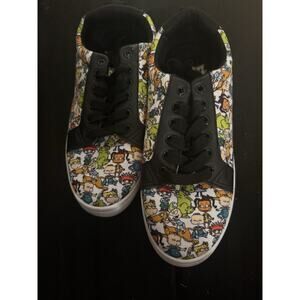 Rugrats Cartoons TV Show Nickelodeon White Viacom Shoes Sneakers Size 9